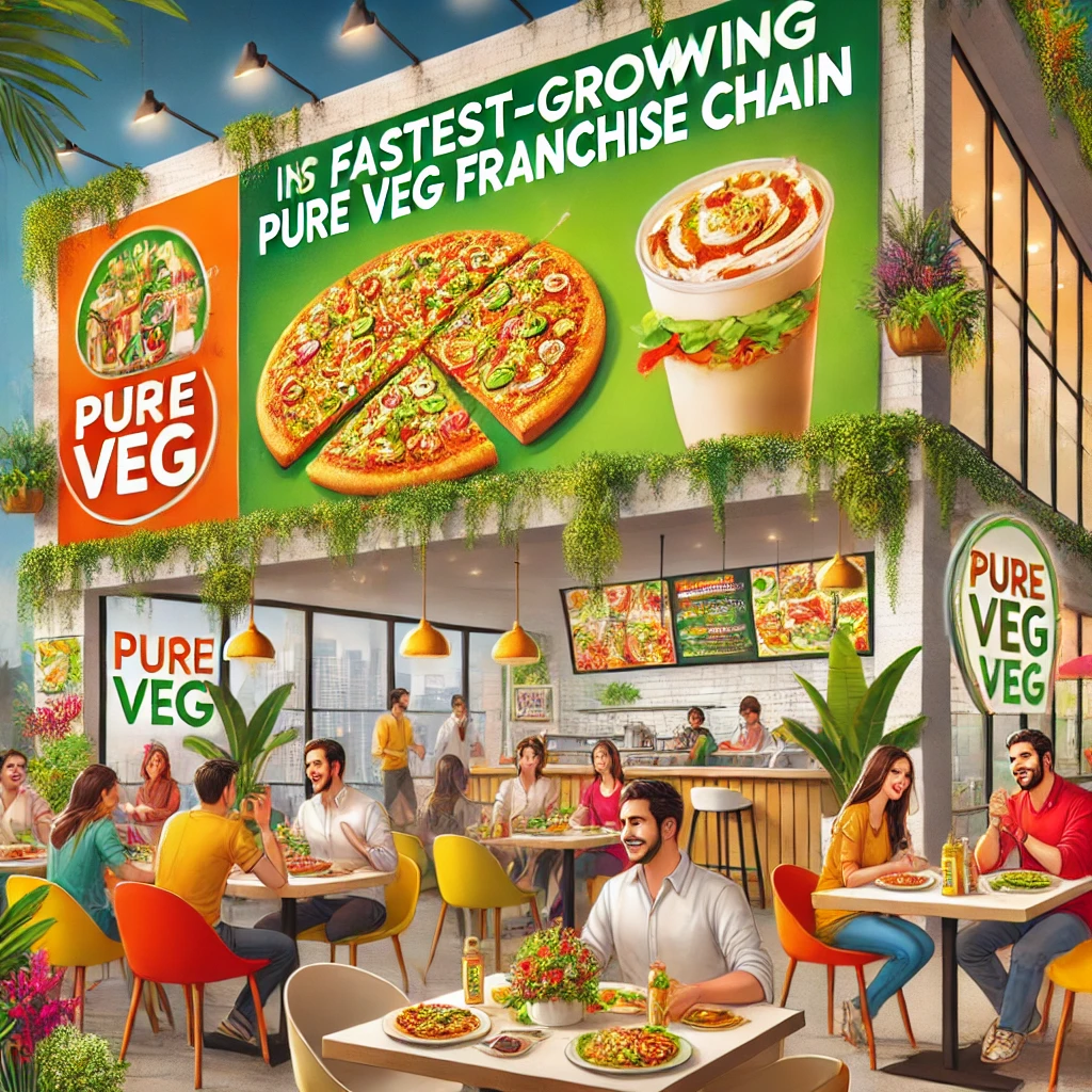 India's Fastest Growing Pure Veg Franchise Chain