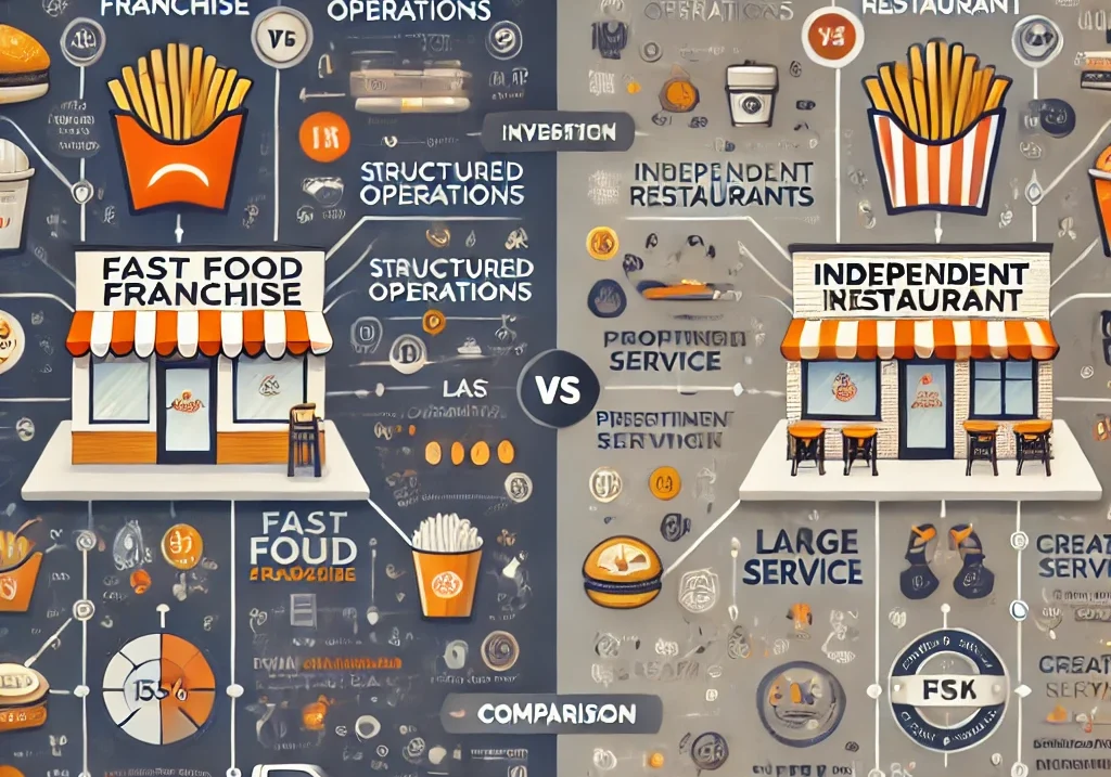 Fast Food Franchise VS Independent Restaurant: Which is a Better