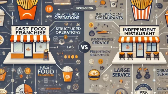 Fast Food Franchise VS Independent Restaurant: Which is a Better
