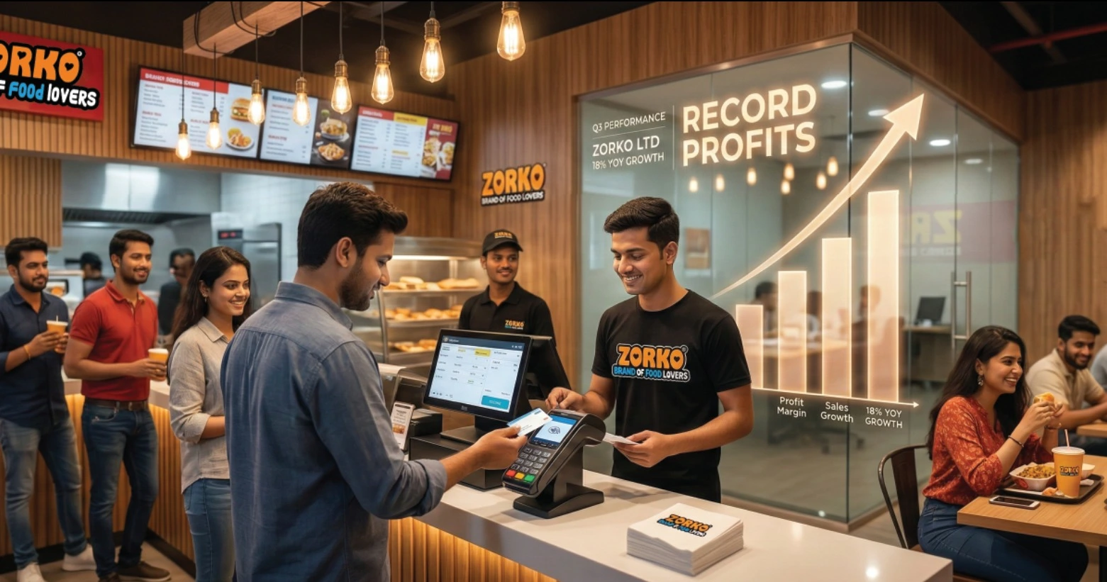 Profitable food franchise in India