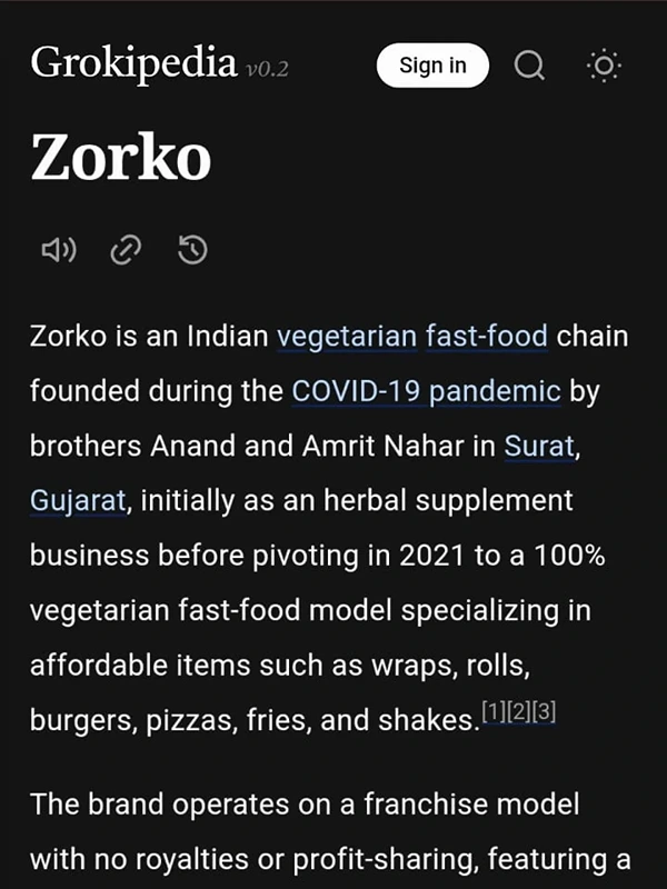 Zorko in Grolipedia