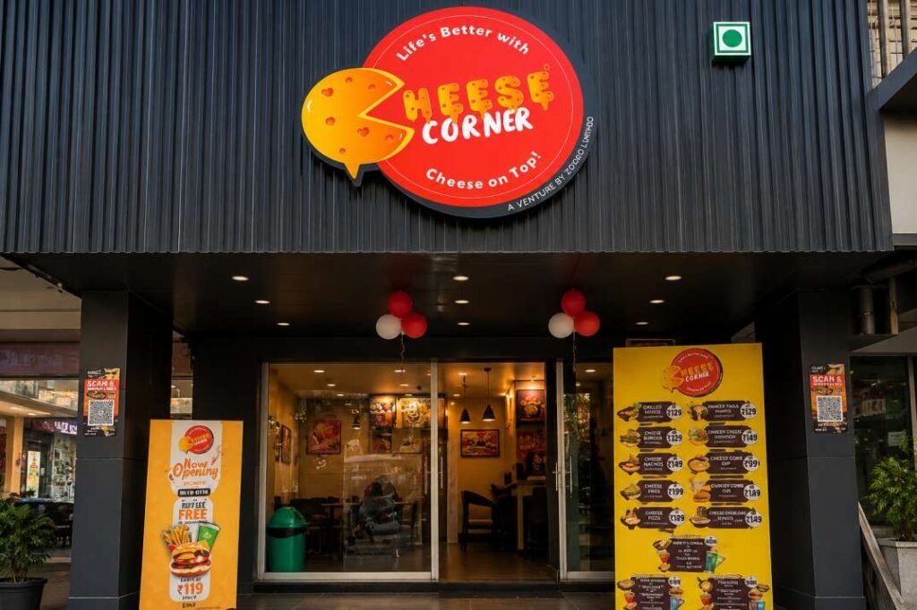 cheese corner franchise with low investment