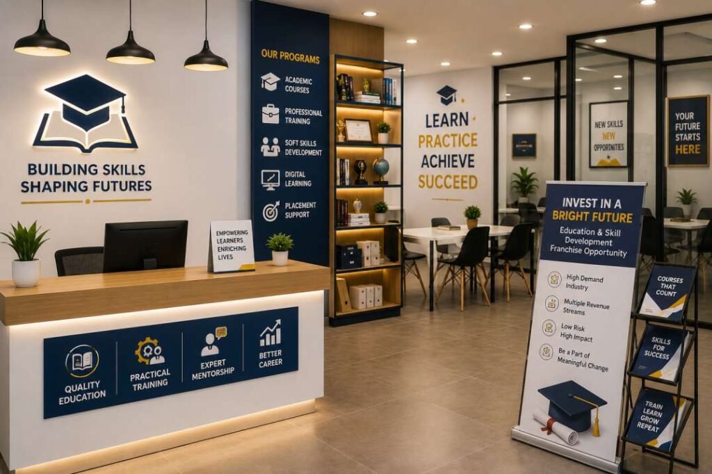education and skill development franchise business