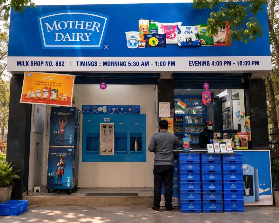 mother dairy franchise cover image