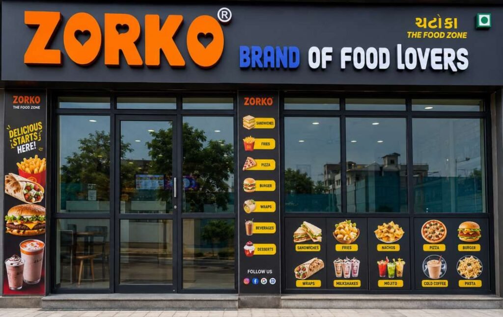 zorko food franchise with low investment
