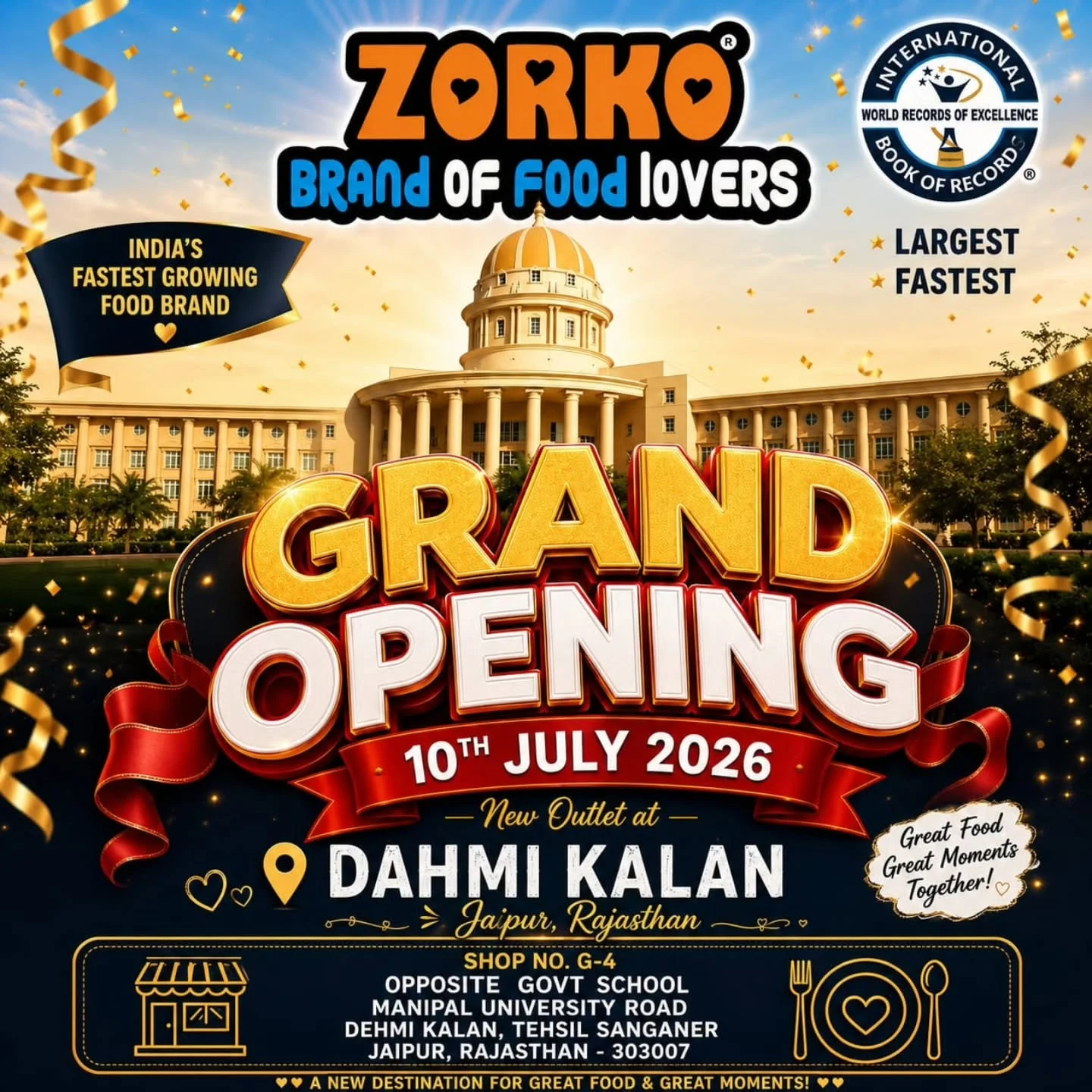 ZORKO Grand Opening - ZORKO outlet